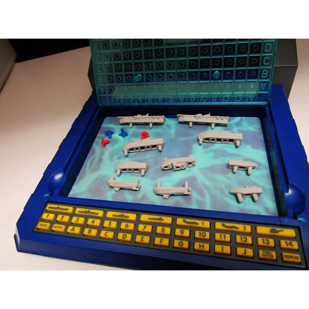 2000 Electronic Battleship Advanced Mission No instruction book Milton Bradley